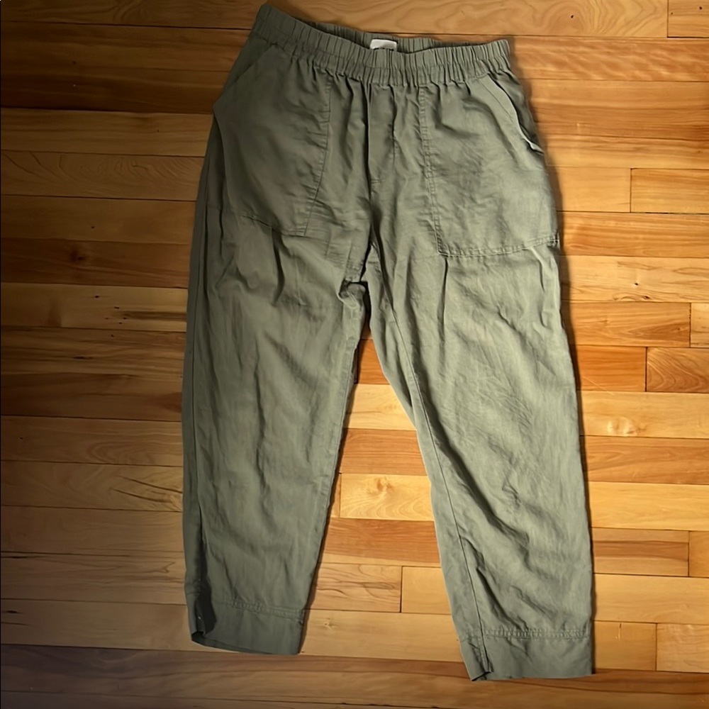 Women’s Pact Olive Green Hemp & Cotton Pants